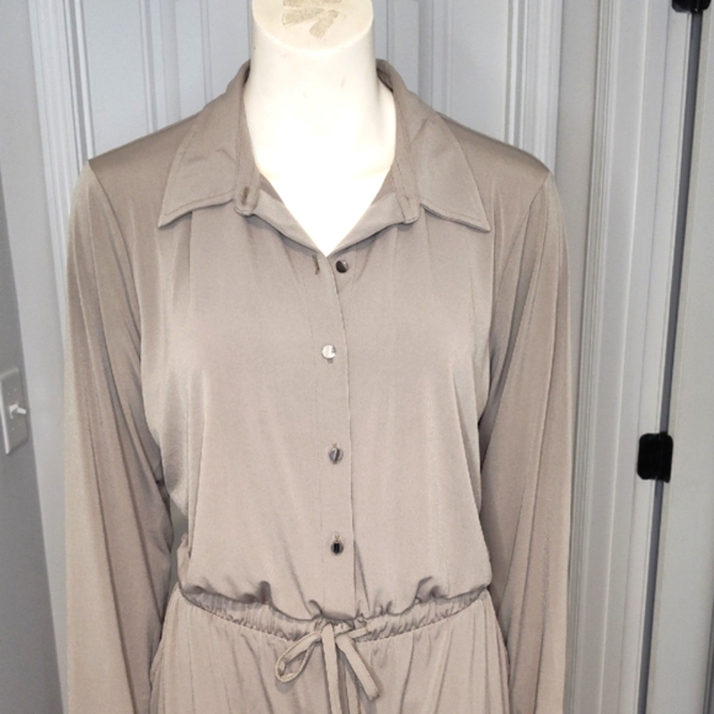 VENUS Khaki Jumpsuit - Picture 3 of 11